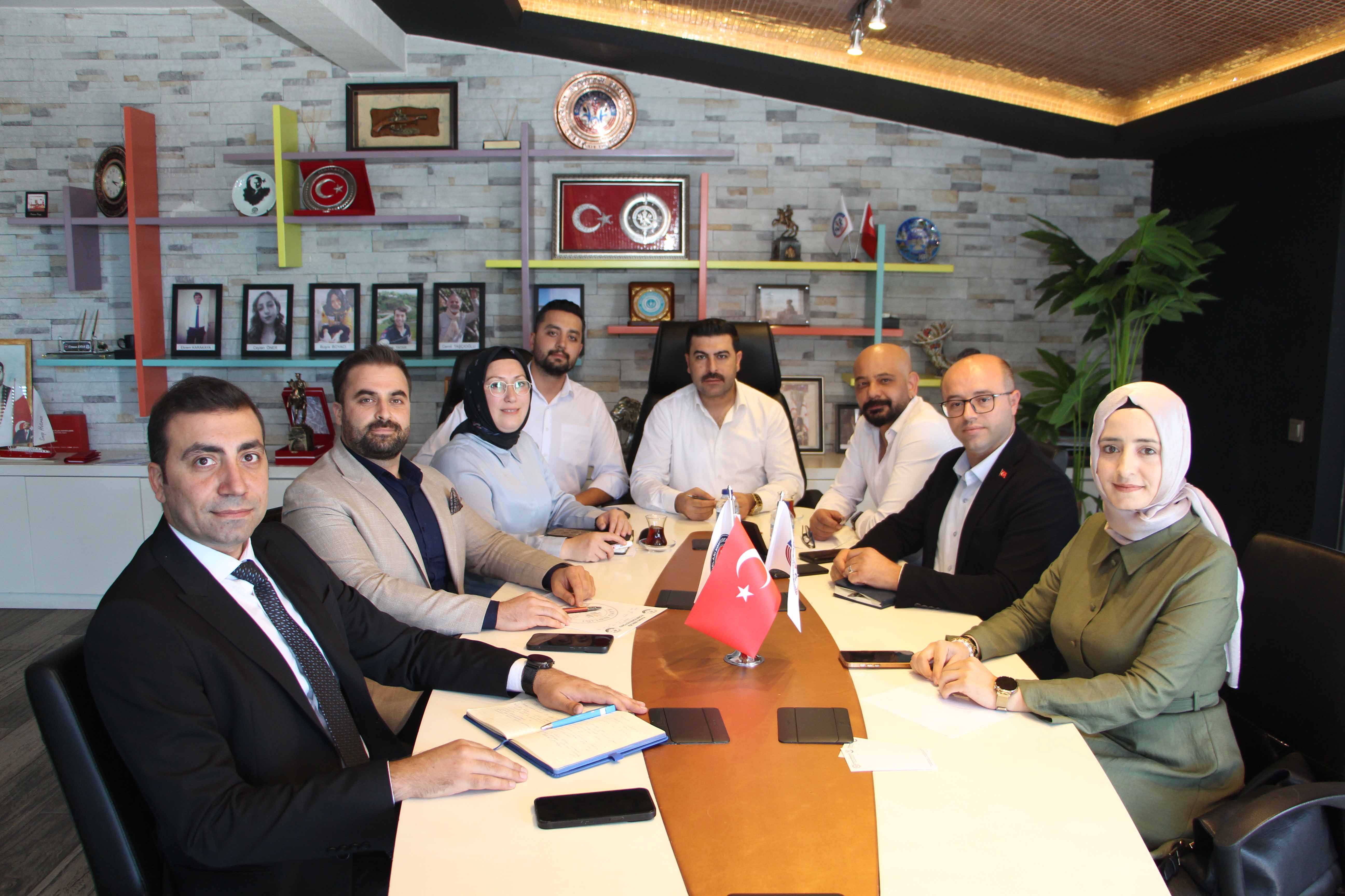 GENEL BAŞKANIMIZ OSMAN KAYA, ANKARA ŞUBE BAŞKANLARIMIZLA BİR ARAYA GELDİ